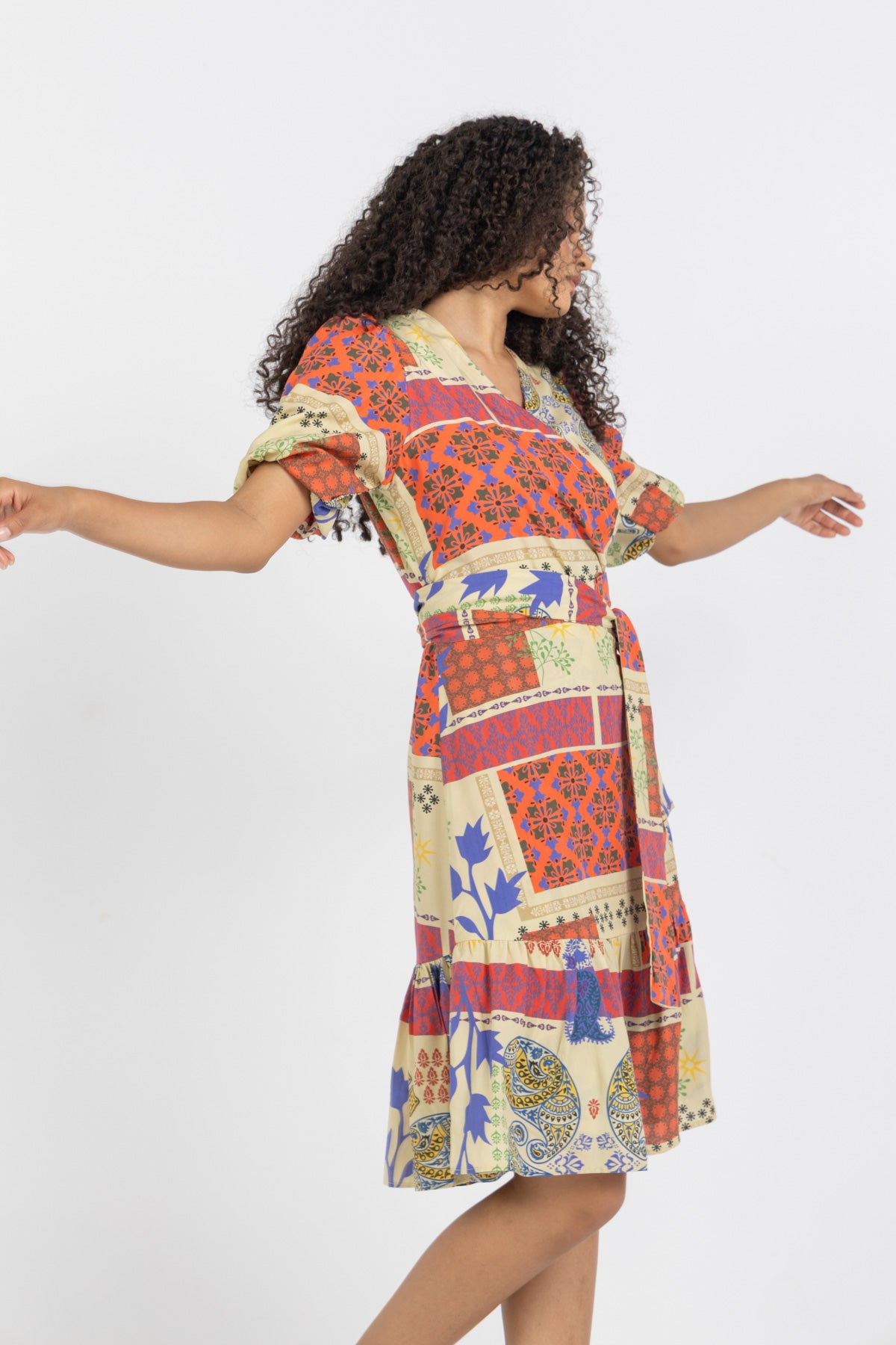 The Wrap Whisper Dress