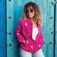 Bomber Jacket - Fuchsia