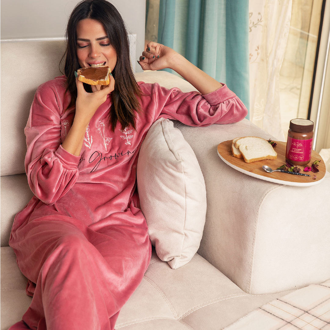 Women Pajama Dress - Cashmere