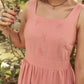 Cashmere Sleeveless Embroidered Sundress