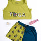 two tone pyjama set - Green