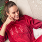 Pajama Dress - Maroon