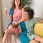 Half Sleeve Night Shirt - Turquoise