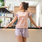 Ruffles Pyjama - Rose