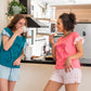 Ruffles Pyjama - Pink
